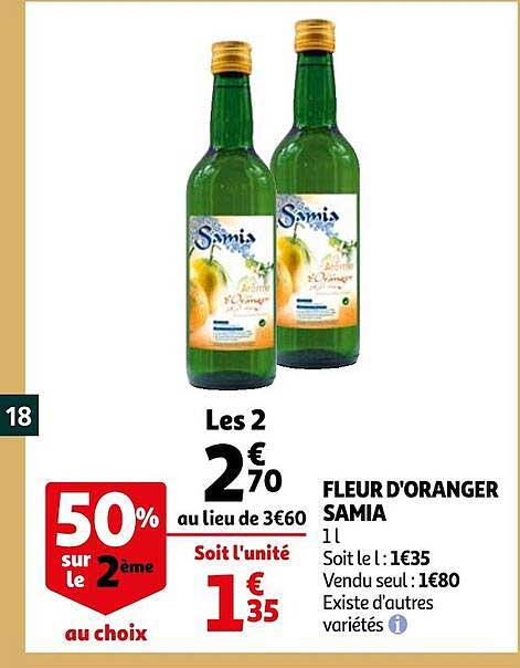 fleur d'oranger samia