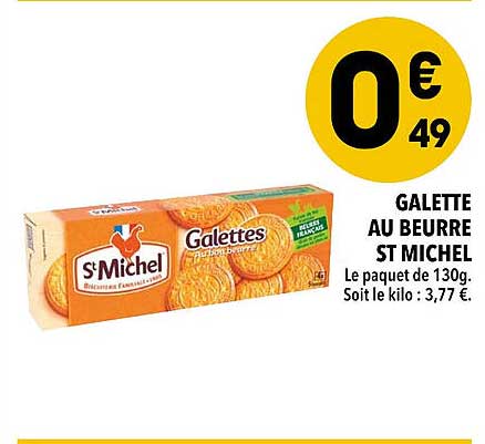 Galette Au Beurre St Michel