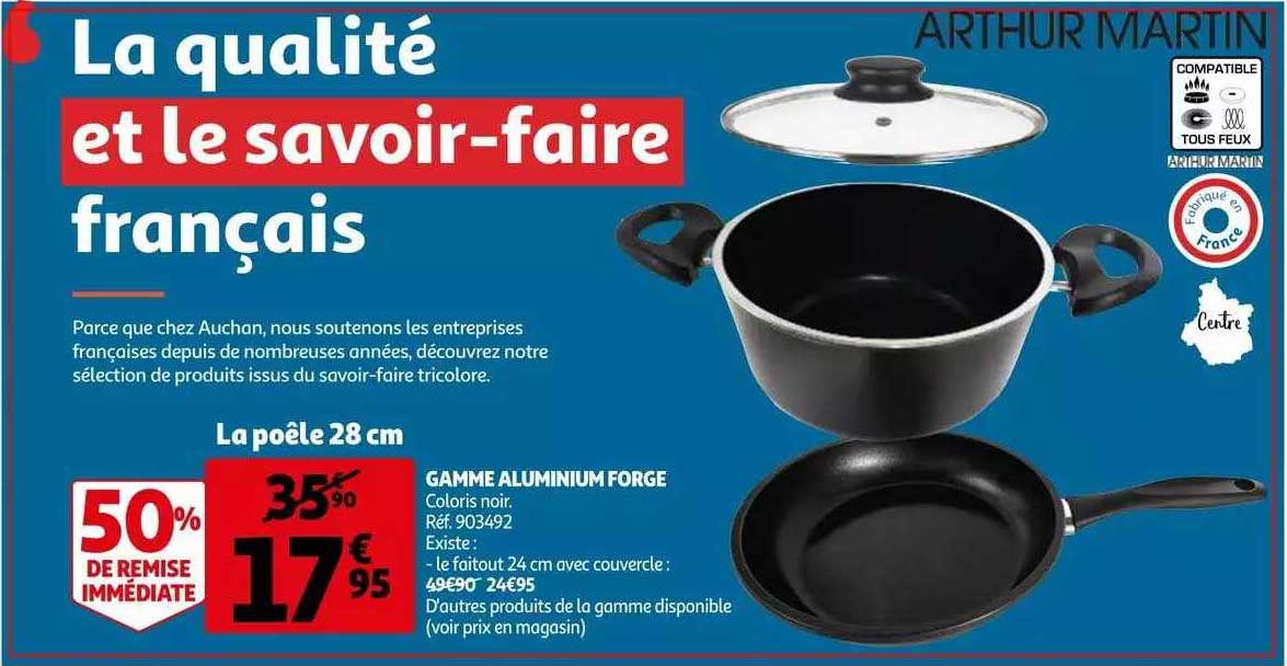 gamme aluminium forgé arthur martin