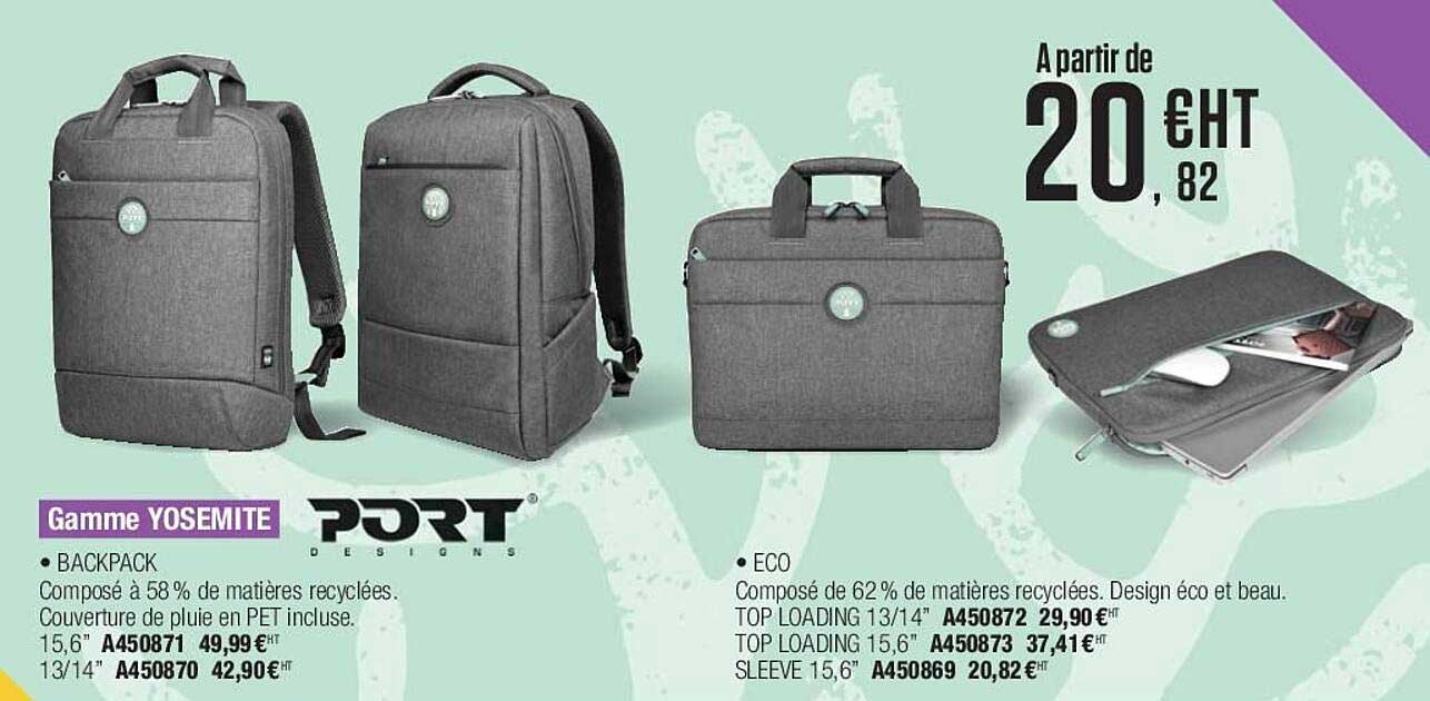 gamme yosemite port designes