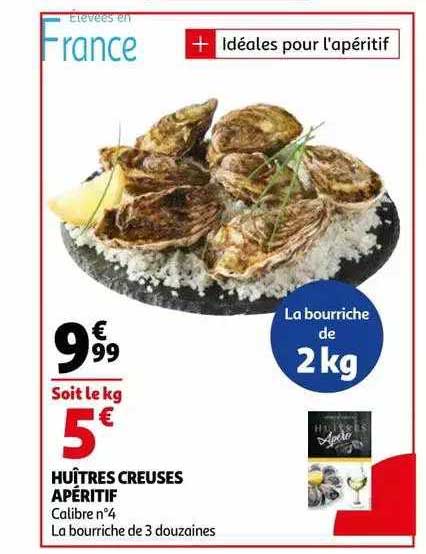 Huîtres Creuses Apéritif