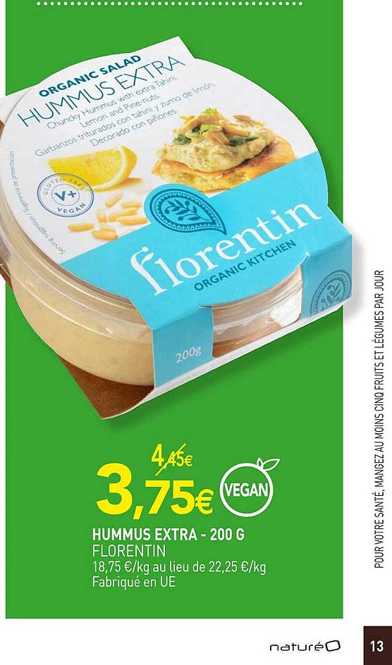 hummus extra florentin - 200 g