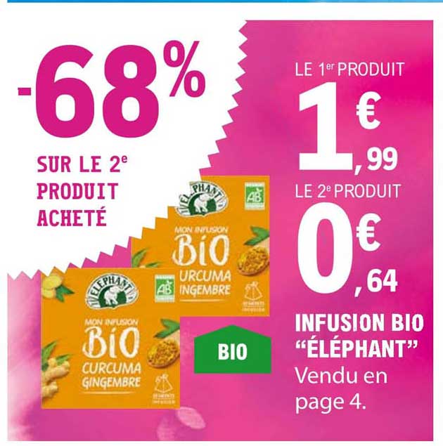 Infusion Bio "éléphant"