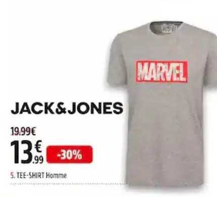 jack&jones tee-shirt homme