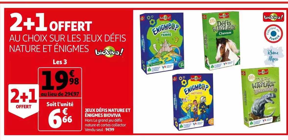jeux défis nature et énigmes bioviva!