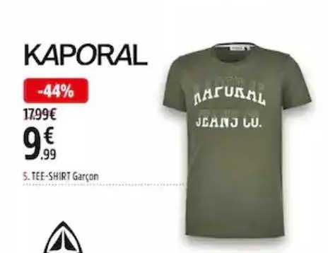 kaporal tee-shirt garçon