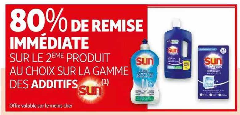 La Gamme Des Additifs Sun