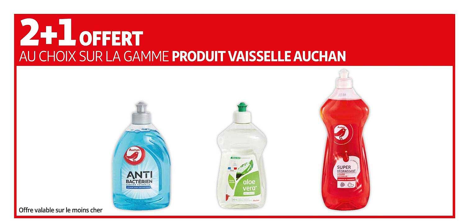 La Gamme Produit Vaisselle Auchan
