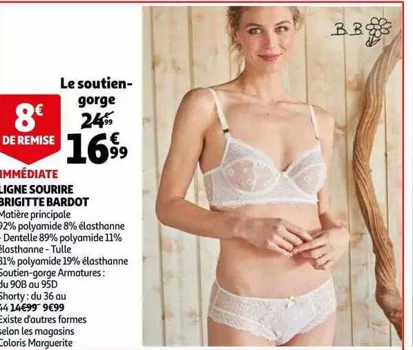 Ligne Sourire Brigitte Bardot