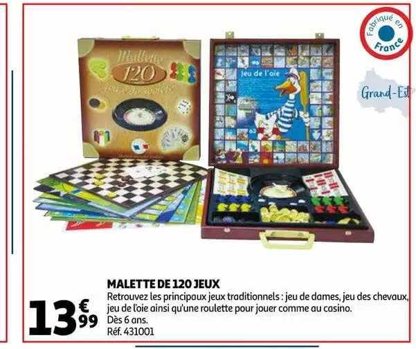 Mallette De 120 Jeux