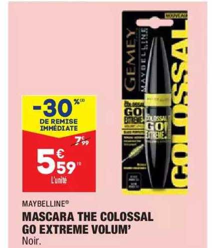 mascara the colossal go extreme volum'