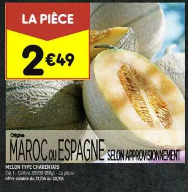 melon type charentais