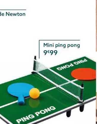 mini ping pong