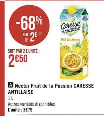 Nectar Fruit De La Passion Caresse Antillaise