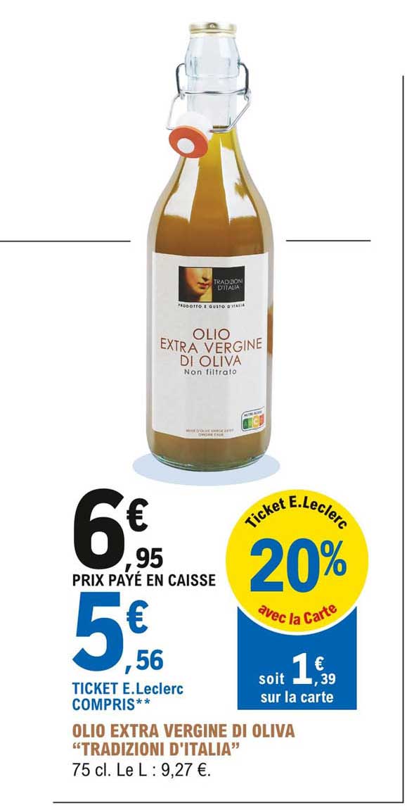olio extra vergine di oliva "tradizioni d'italia"