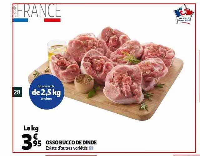 osso bucco de dinde