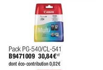 Pack Pg-540-cl-541 B9471006 Canon