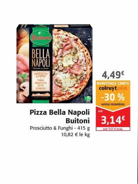 Pizza Bella Napoli Buitoni