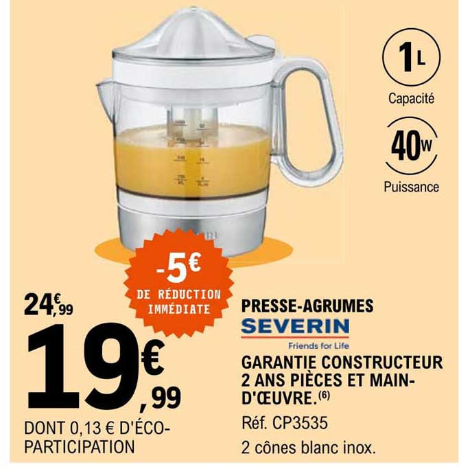 Presse-agrumes Severin