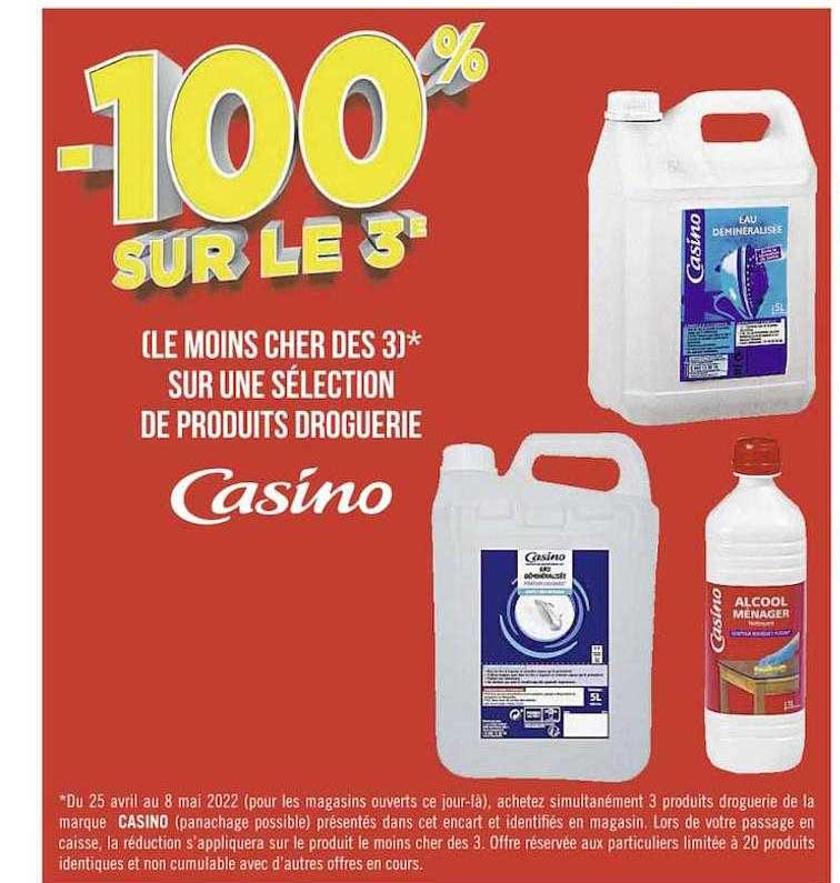 produits droguerie casino