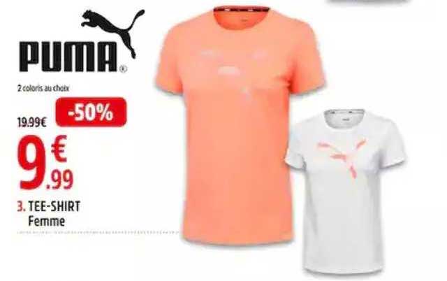 puma tee-shirt femme