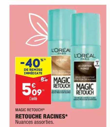 retouche racines magic retouch