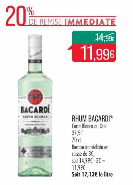 Rhum Bacardi