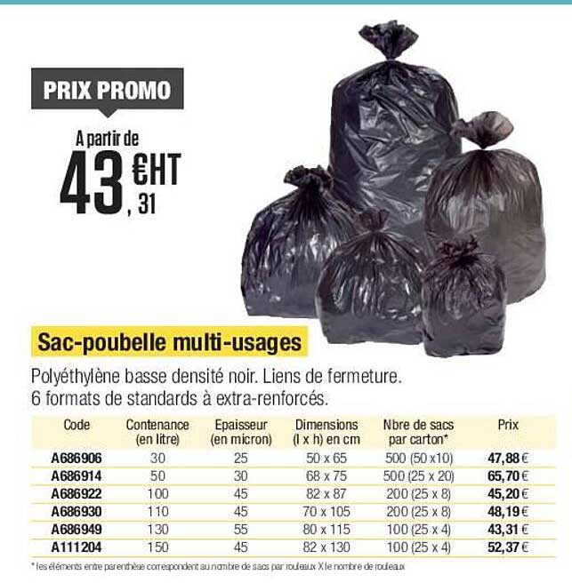 sac-poubelle multi-usages
