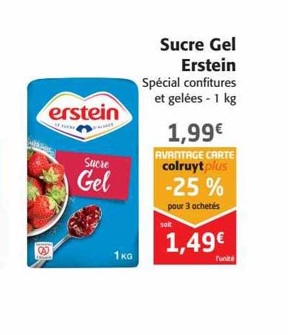 Sucre Gel Erstein