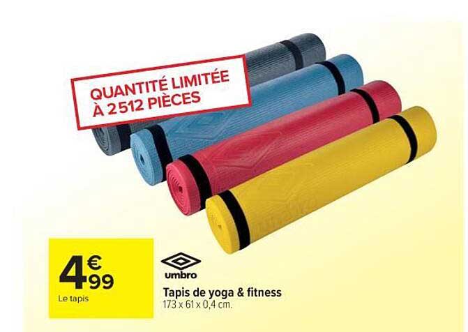 Tapis De Yoga & Fitness Umbro