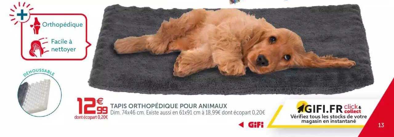 Tapis Orthopédique Pour Animaux