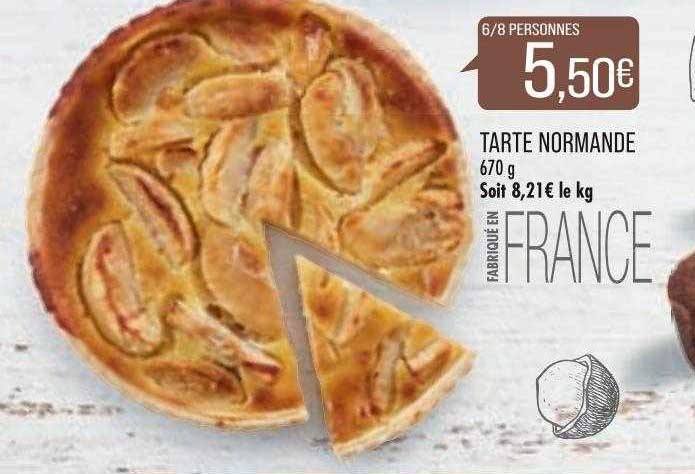 Tarte Normande