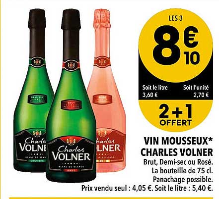 vin mousseux charles volner