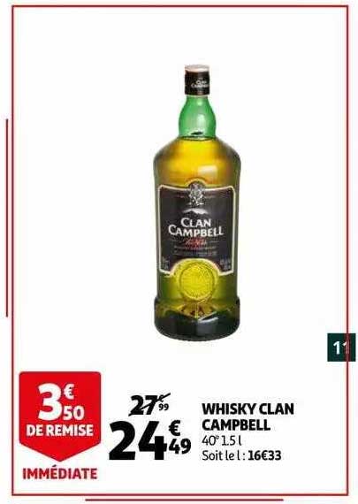 whisky clan campbell