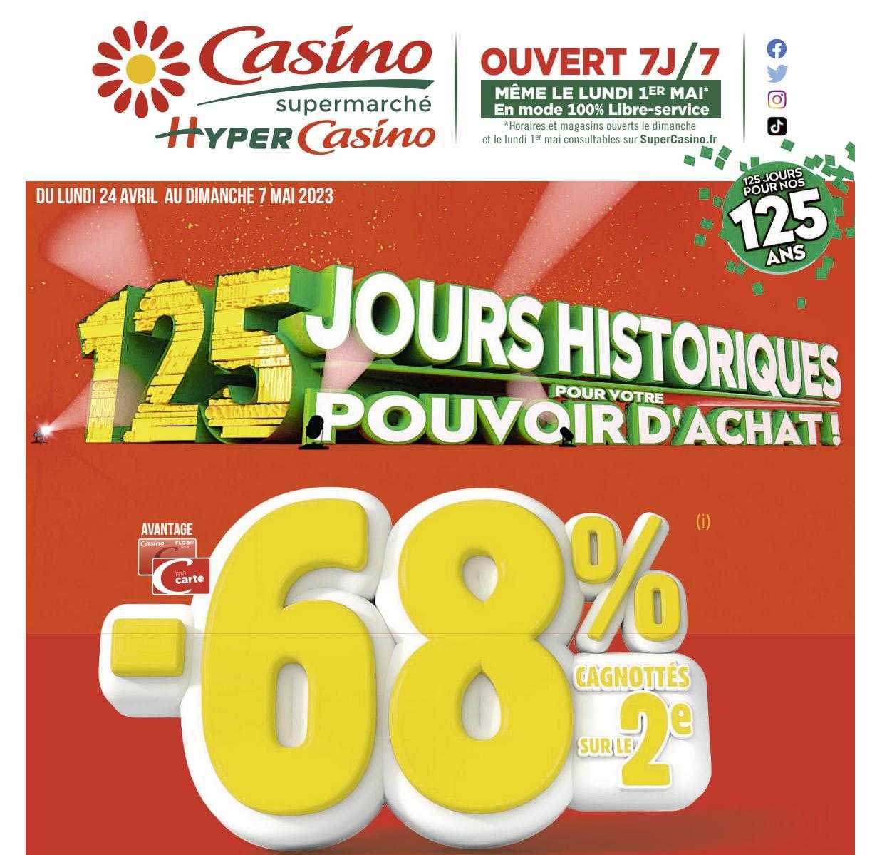 125 jours historiques pour votre pouvoir d'achat !