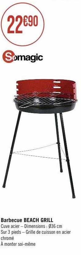 barbecue beach grill somagic