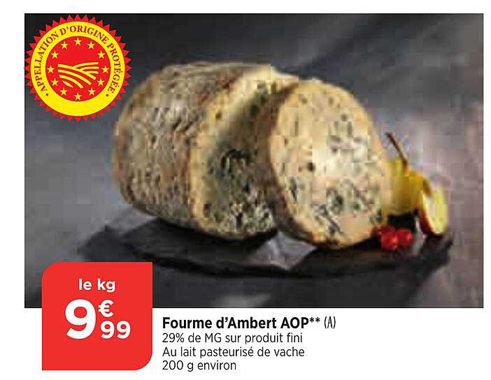 fourme d'ambert aop