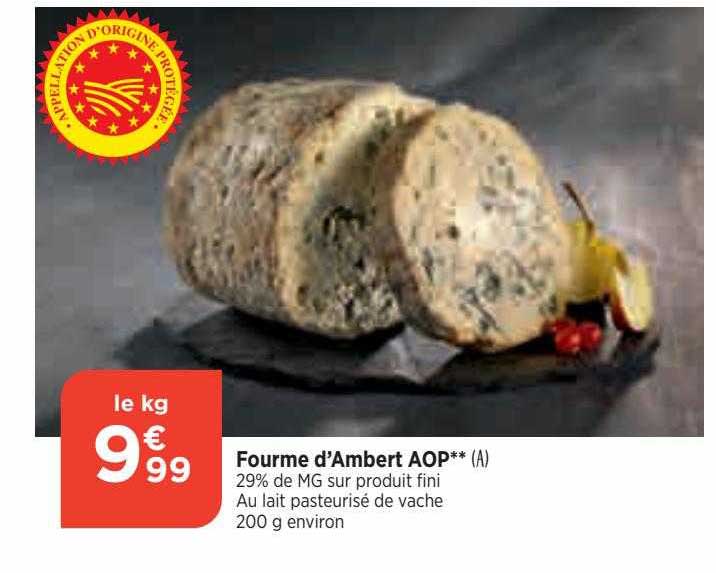 fourme d'ambert aop