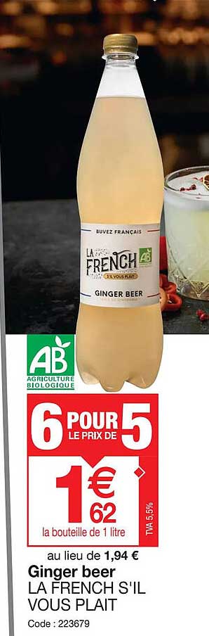 ginger beer la french s'il vous plait
