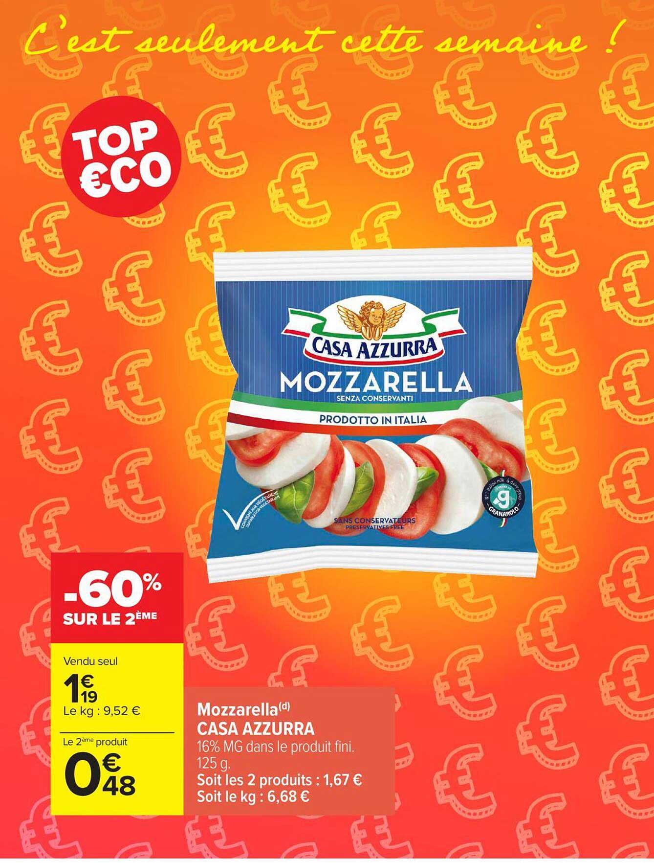 Mozzarella Casa Azzurra