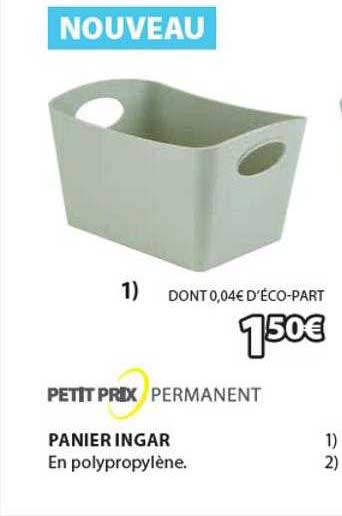Panier Ingar