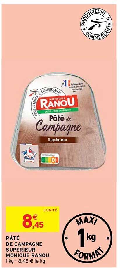 pâté de campagne supérieur monique ranou