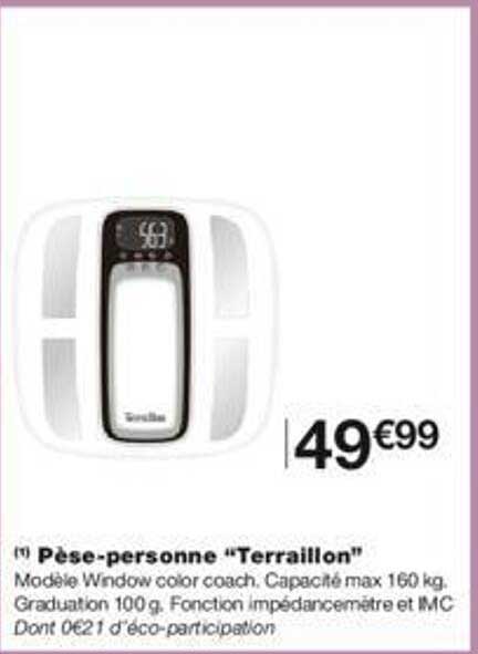 pèse-personne "terraillon"