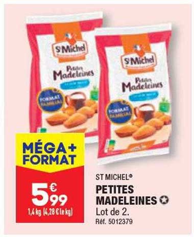 petites madeleines st michel
