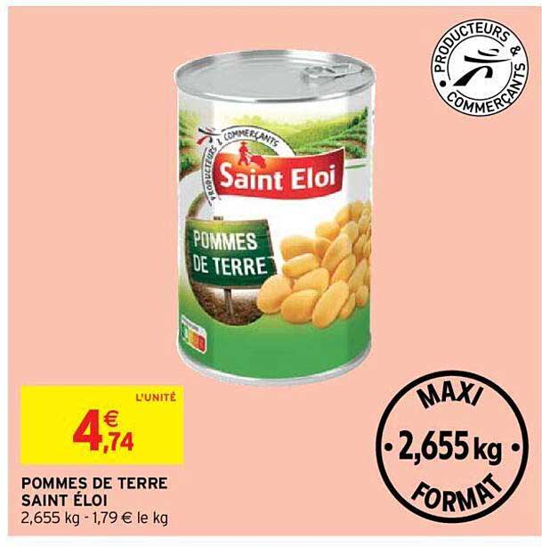 pommes de terre saint éloi