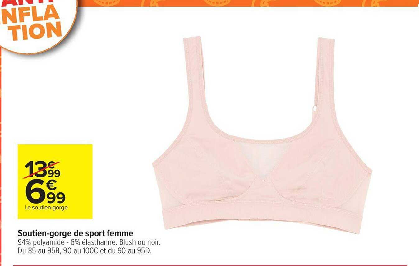 soutien-gorge de sport femme
