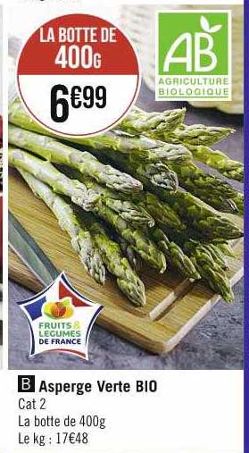 asperge verte bio