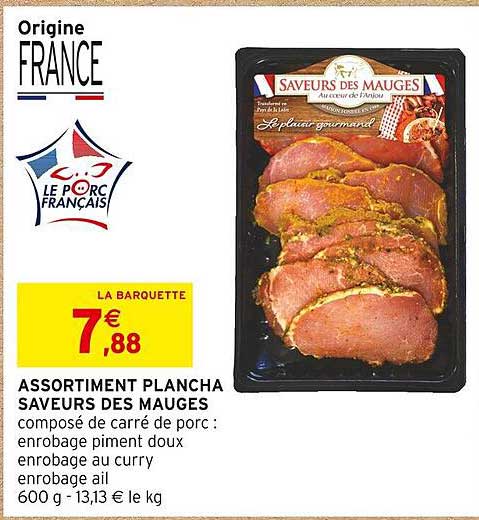 Assortiment Plancha Saveurs Des Mauges