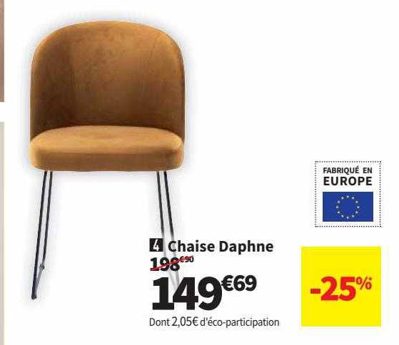 Chaise Daphne