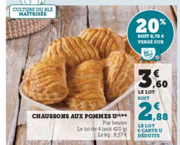 Chaussons Aux Pommes U